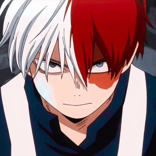 Стикерпак Shouto Todoroki для Telegram