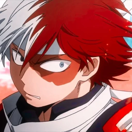 ☹️ Стикер «Shouto Todoroki» для Telegram