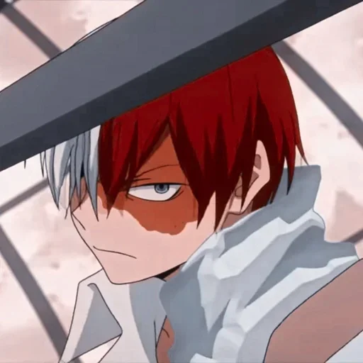 😠 Стикер «Shouto Todoroki» для Telegram
