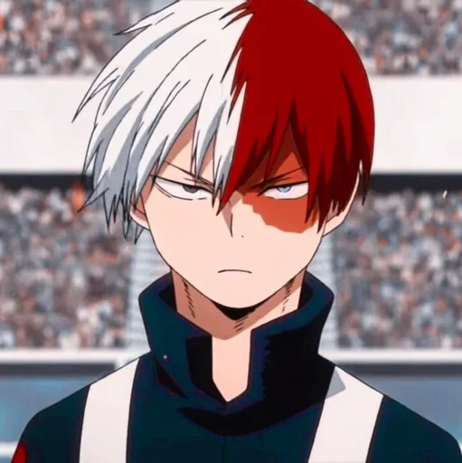 😠 Стикер «Shouto Todoroki» для Telegram