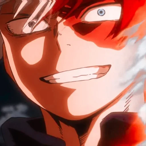 😈 Стикер «Shouto Todoroki» для Telegram