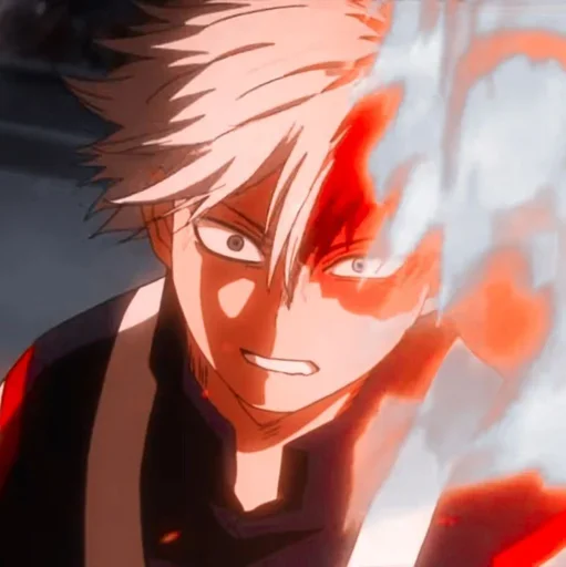 🤬 Стикер «Shouto Todoroki» для Telegram