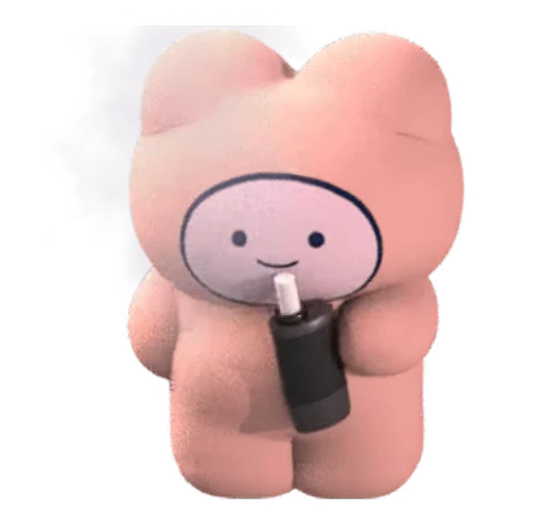 🚬 Стикер «KUMADOMO» для Telegram