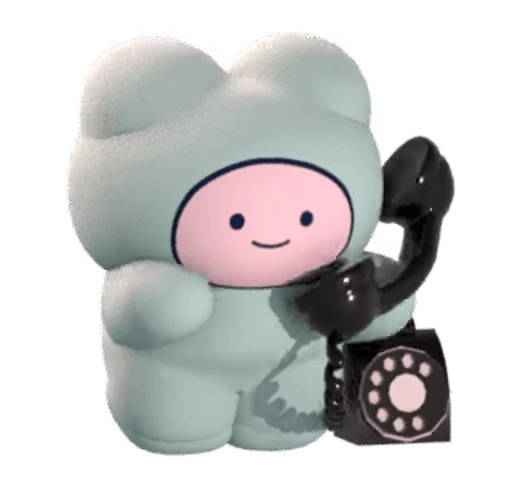 🤙 Стикер «KUMADOMO» для Telegram