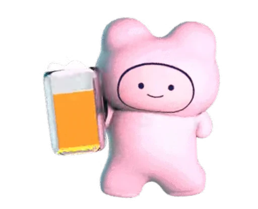 🥃 Стикер «KUMADOMO» для Telegram