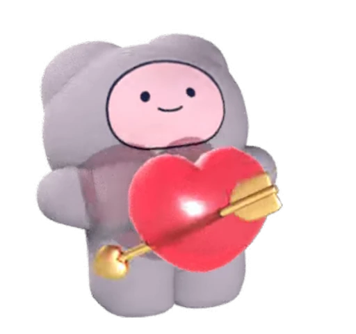❤️ Стикер «KUMADOMO» для Telegram