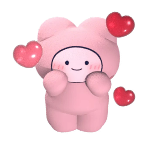 🥰 Стикер «KUMADOMO» для Telegram