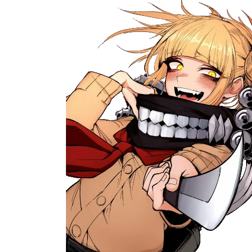🔪 Стикер «Toga Himiko» для Telegram