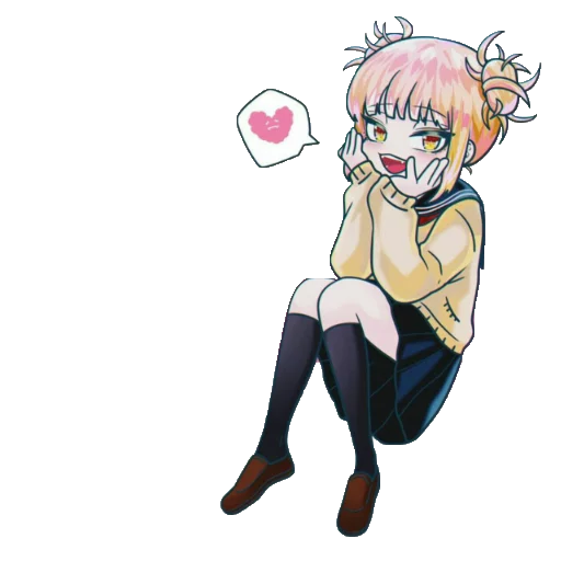 ❤️ Стикер «Toga Himiko» для Telegram