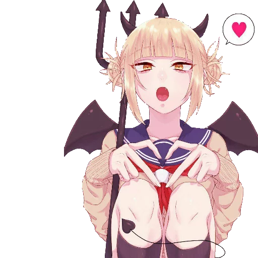 ❤️ Стикер «Toga Himiko» для Telegram