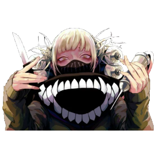 🔪 Стикер «Toga Himiko» для Telegram