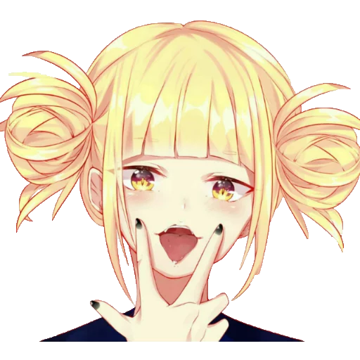 😛 Стикер «Toga Himiko» для Telegram