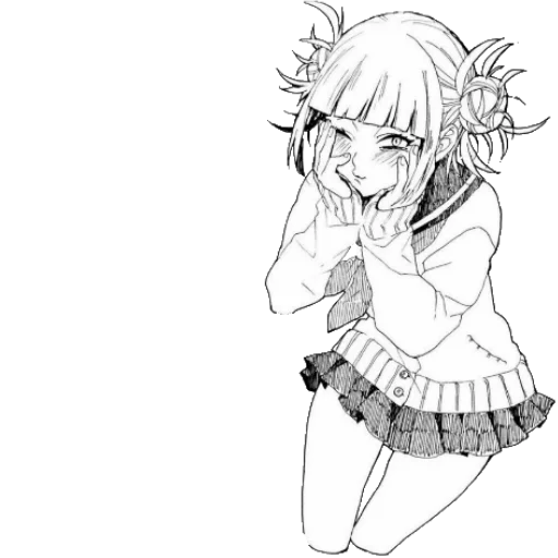 😉 Стикер «Toga Himiko» для Telegram