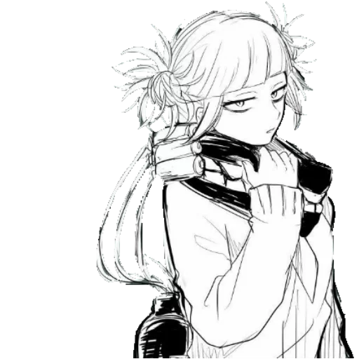 😐 Стикер «Toga Himiko» для Telegram