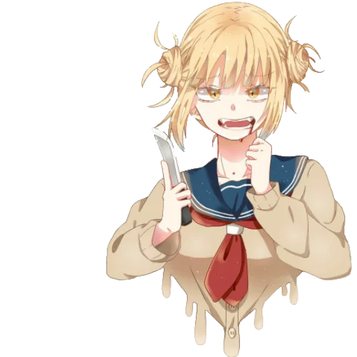 😀 Стикер «Toga Himiko» для Telegram