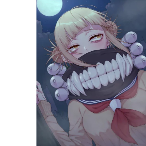 😒 Стикер «Toga Himiko» для Telegram