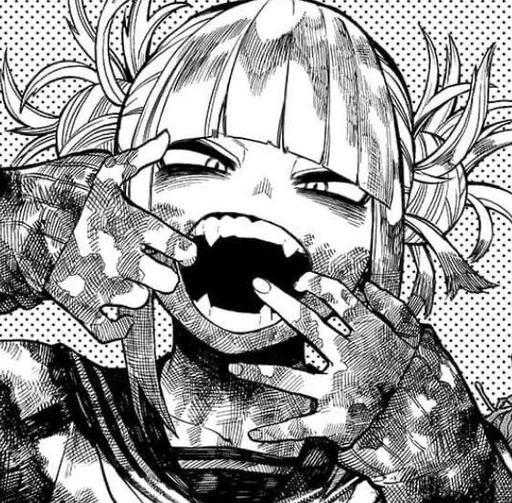 😺 Стикер «Himiko Toga» для Telegram