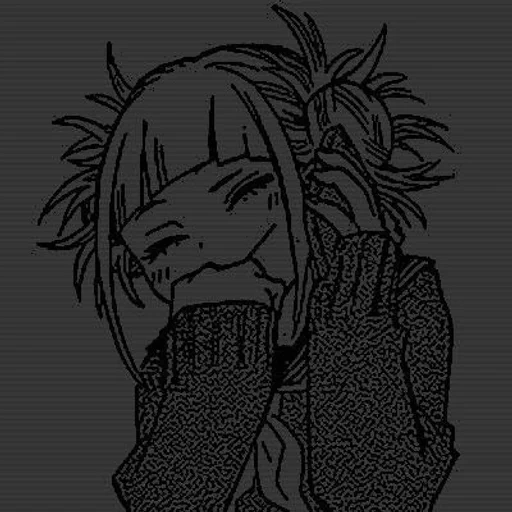 Стикерпак Himiko Toga для Telegram