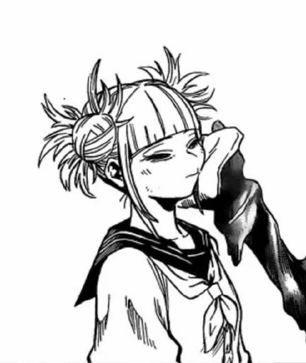 😦 Стикер «Himiko Toga» для Telegram