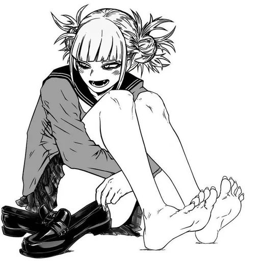 😄 Стикер «Himiko Toga» для Telegram