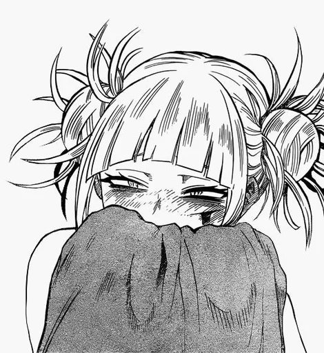 🤩 Стикер «Himiko Toga» для Telegram