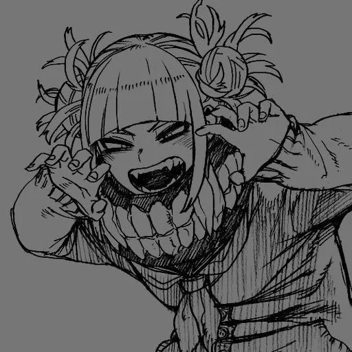 😁 Стикер «Himiko Toga» для Telegram