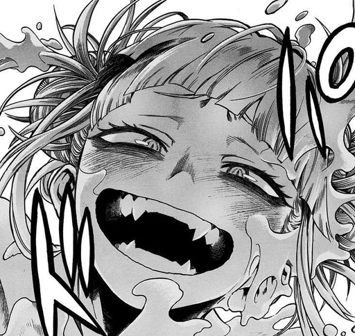 😈 Стикер «Himiko Toga» для Telegram