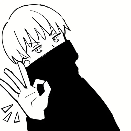 ▫️ Стикер «Toge Inumaki» для Telegram