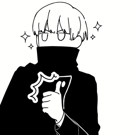 ▫️ Стикер «Toge Inumaki» для Telegram