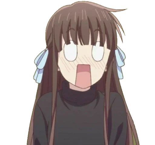 😂 Стикер «Tohru Honda» для Telegram