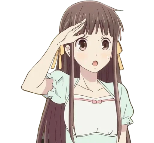 😂 Стикер «Tohru Honda» для Telegram