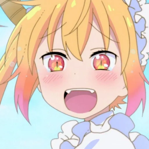 🌤 Стикер «tohru» для Telegram