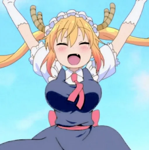 🌤 Стикер «tohru» для Telegram