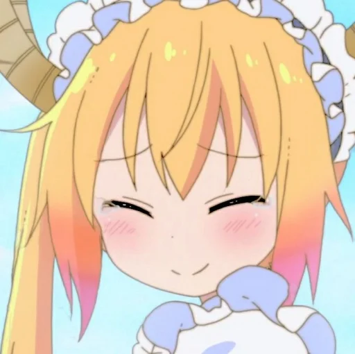 🌤 Стикер «tohru» для Telegram