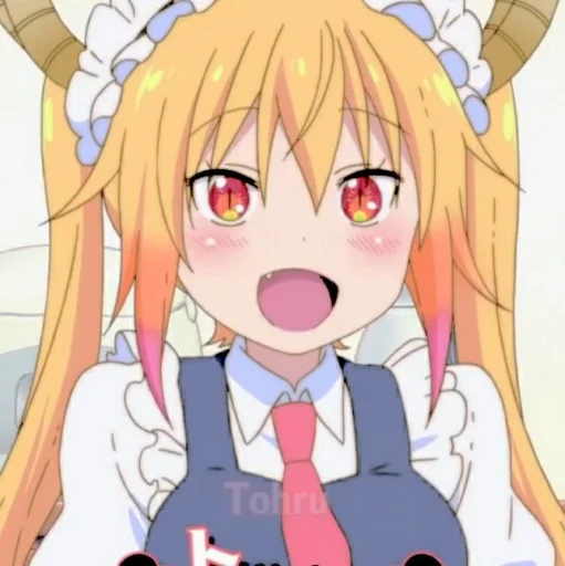 🌤 Стикер «tohru» для Telegram