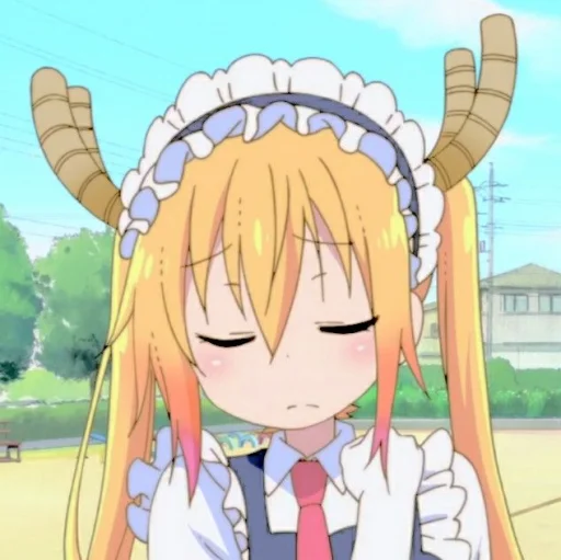 🌤 Стикер «tohru» для Telegram