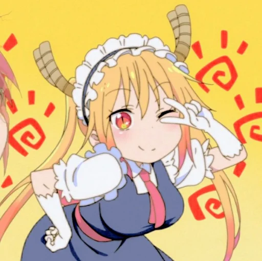 🌤 Стикер «tohru» для Telegram