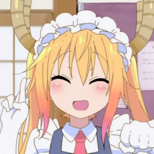🌤 Стикер «tohru» для Telegram