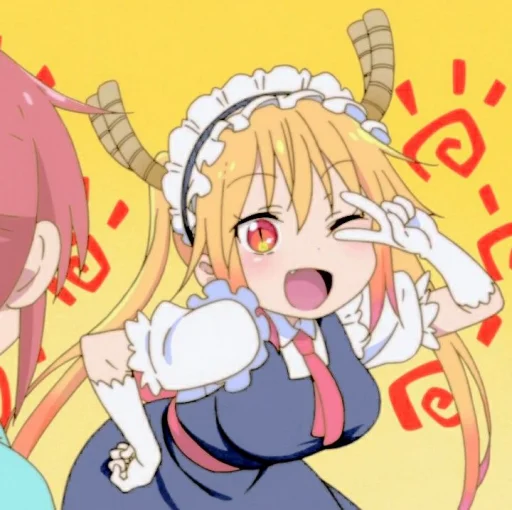 🌤 Стикер «tohru» для Telegram
