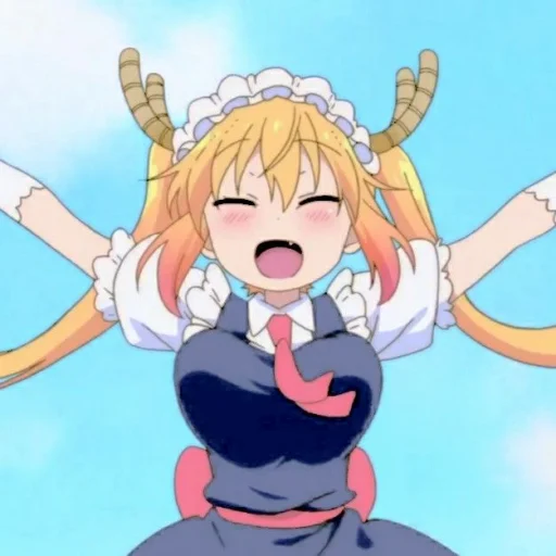 🌤 Стикер «tohru» для Telegram