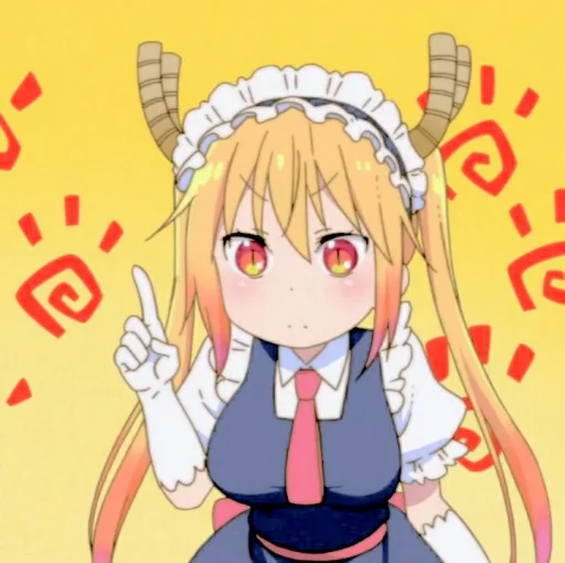 🌤 Стикер «tohru» для Telegram
