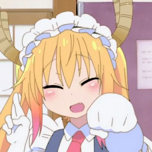 🌤 Стикер «tohru» для Telegram