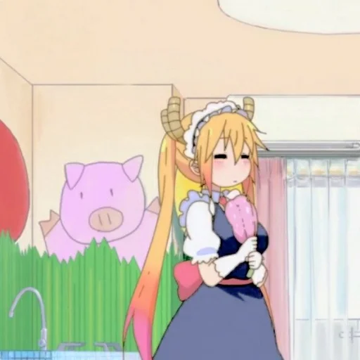 🌤 Стикер «tohru» для Telegram