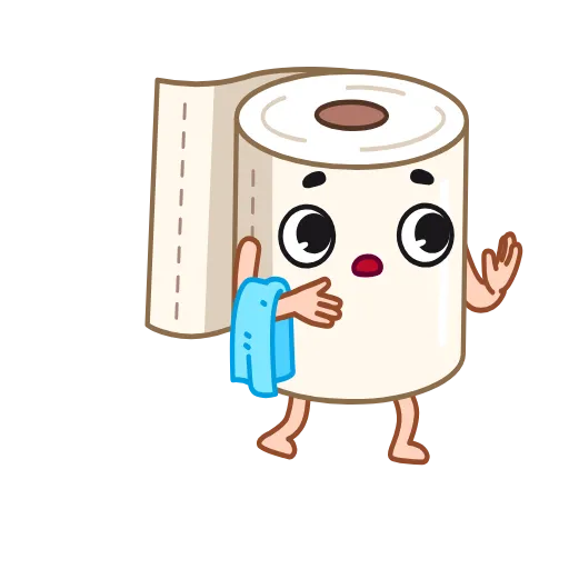 😦 Стикер «Paper Boy» для Telegram