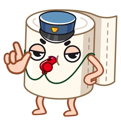 ✋ Стикер «Paper Boy» для Telegram