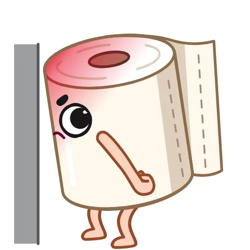 😖 Стикер «Paper Boy» для Telegram