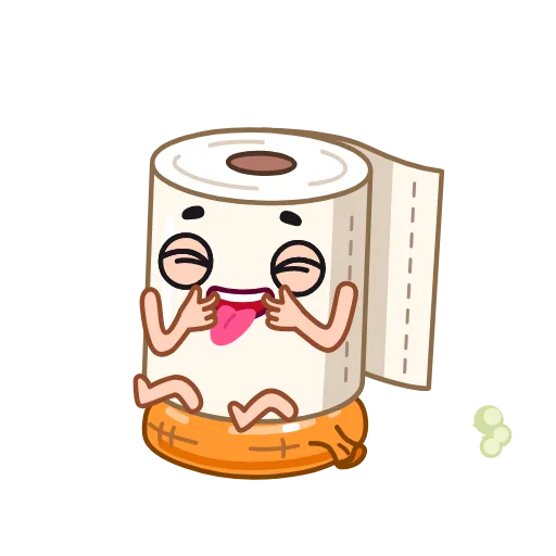 🤪 Стикер «Paper Boy» для Telegram