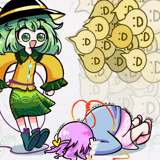 😀 Стикер «Touhou Project» для Telegram