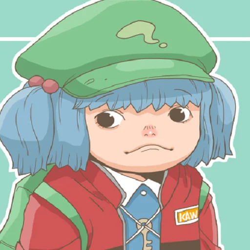😐 Стикер «Touhou Project» для Telegram