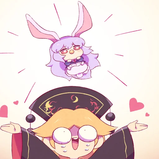 🐰 Стикер «Touhou Project» для Telegram